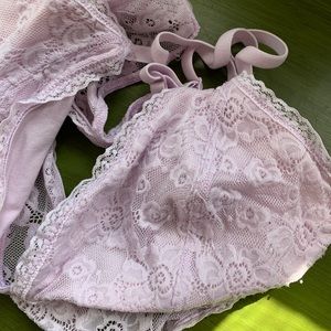 🎉FREE with bundle⚡️Light purple lace bralette